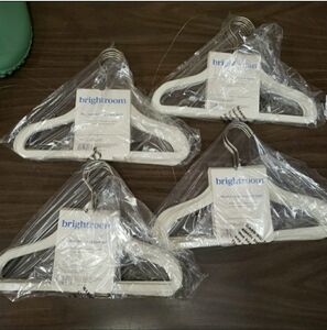 Brightroom Kids Hangers 3 Pkgs 60 Hangers Total NEW!!